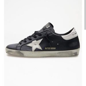 Golden Goose sneakers.